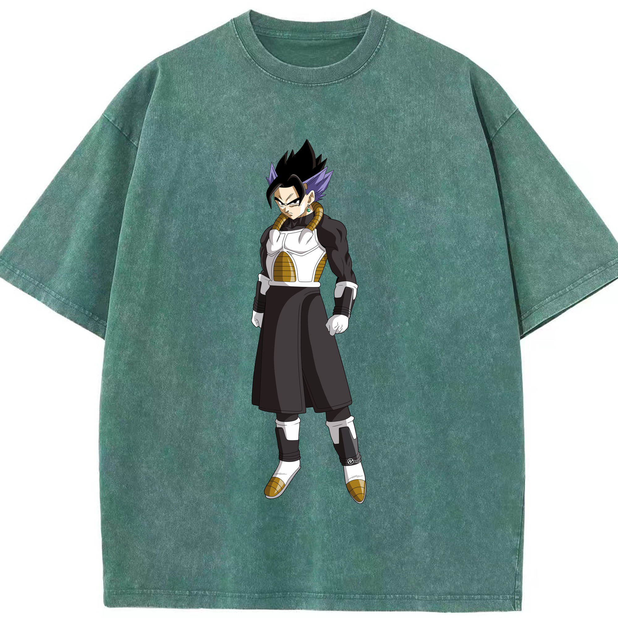 （画像用） ドラゴンボール ベジット DRAGON BALL Vegetto 綿100% ヴィンテージ風 半袖Tシャツ（フロントプリント）